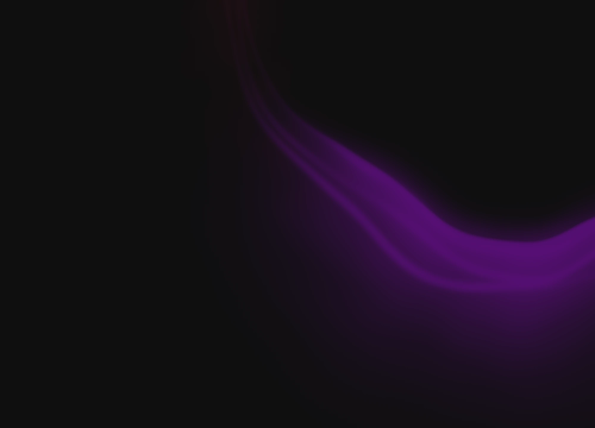 A purple glow sweeping along the edge of a slowly breathing ring